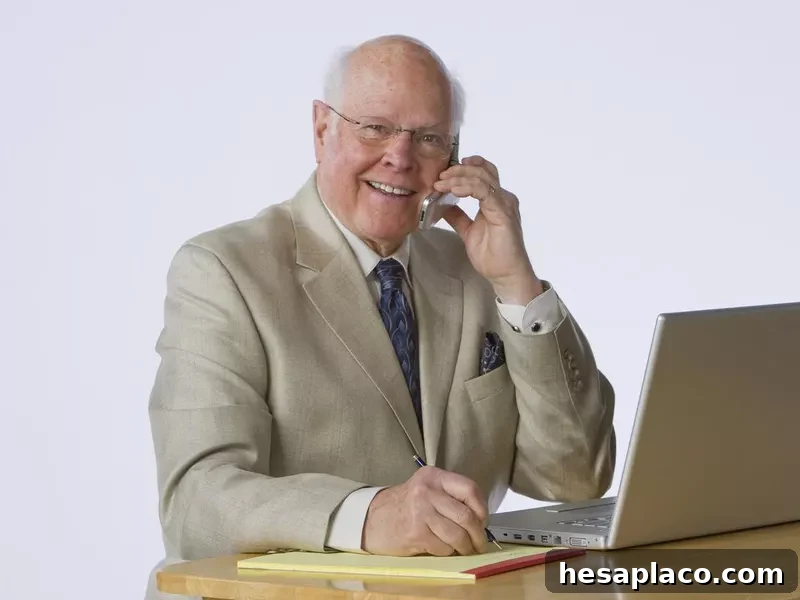 Travel agent on the phone