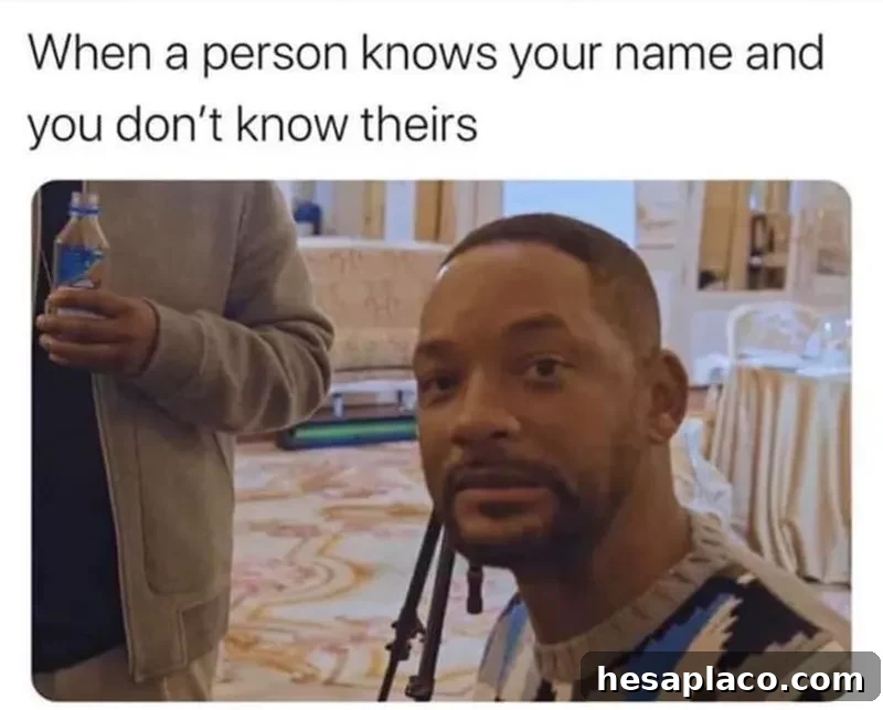 Forgetting names