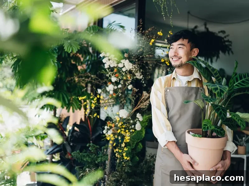 Asian business owner