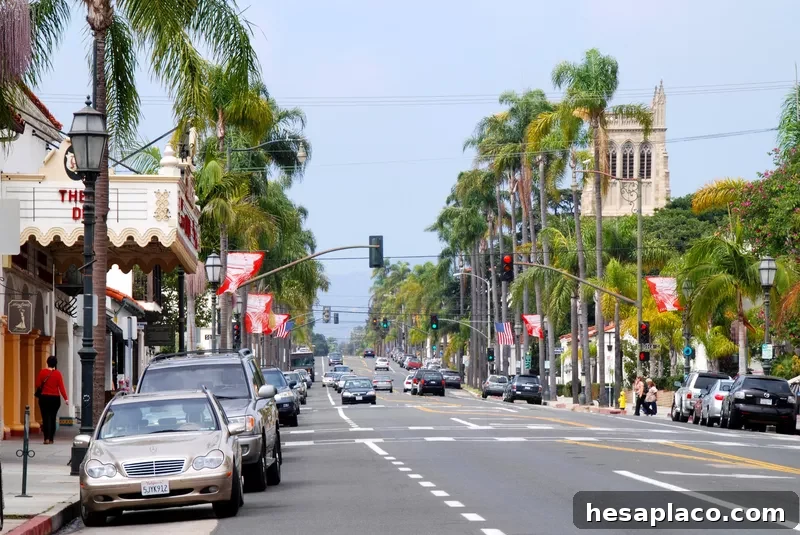 State Street in Santa Barbara