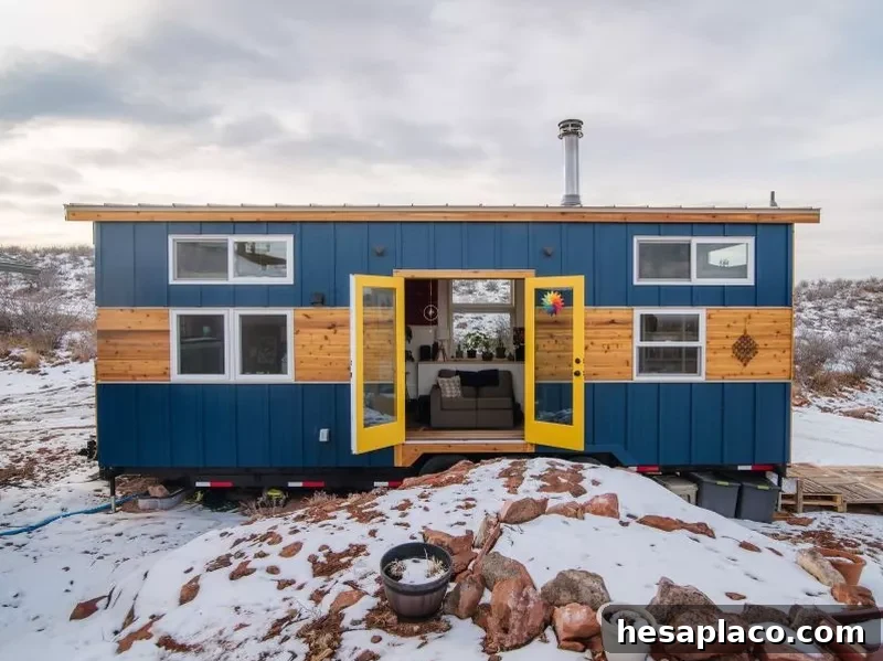 Carrie and Dan’s Tiny House on Wheels in Colorado