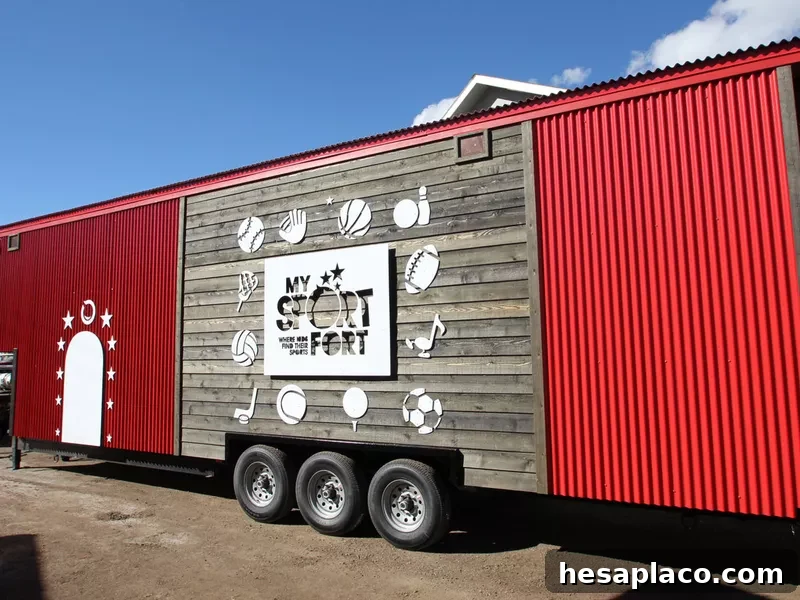 Sport Fort Tiny House in Colorado