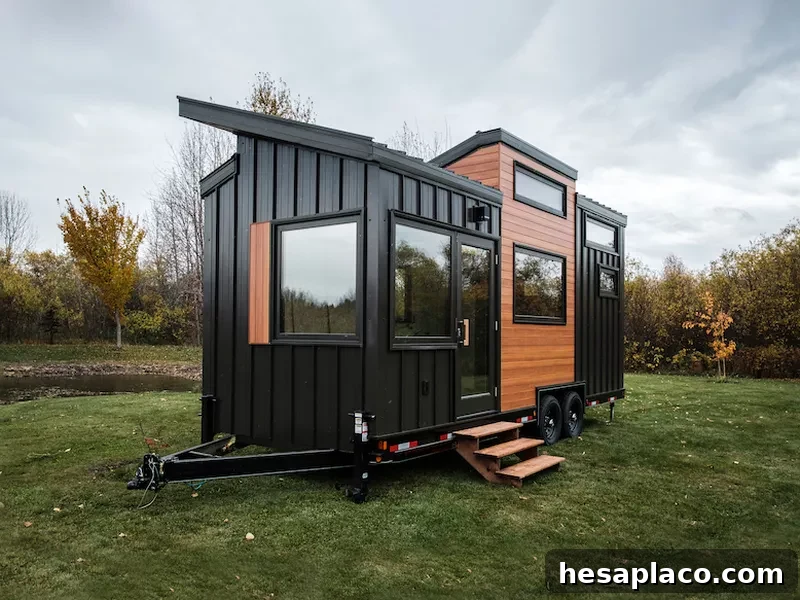 Tiny home in Alberta, Canada