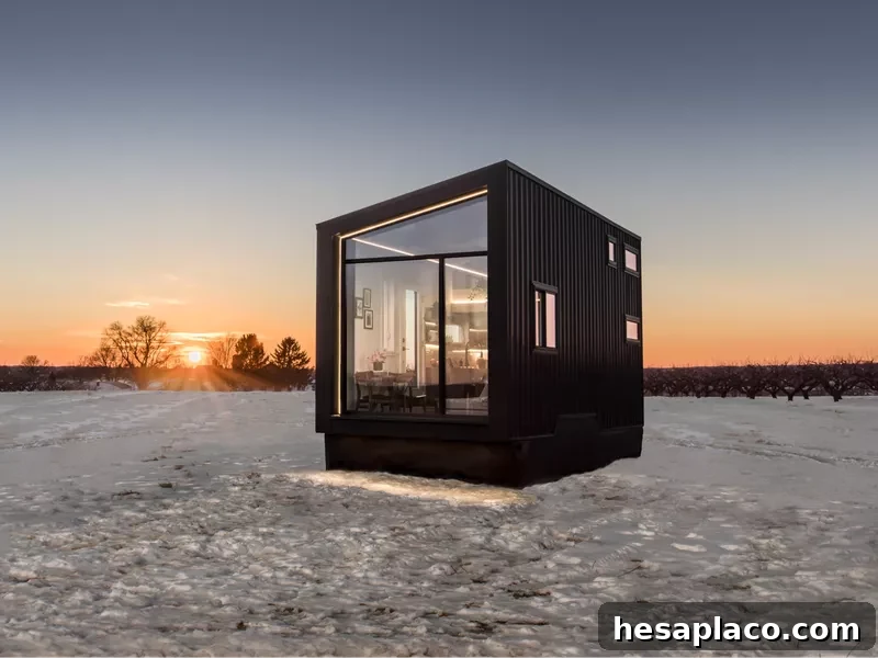 Luna new tiny home from new frontier design