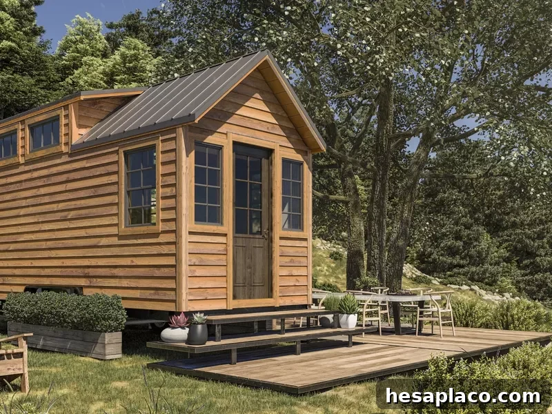 Tiny Home Builders’ tiny living space