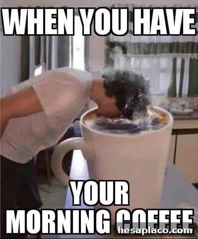 Massive coffee cup