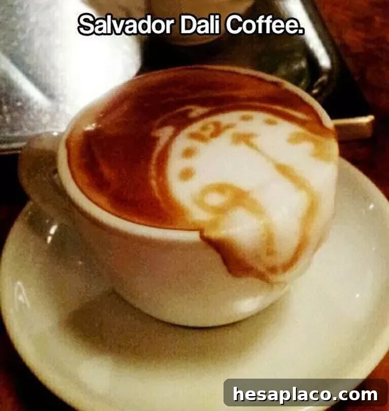 Salvador Dali coffee
