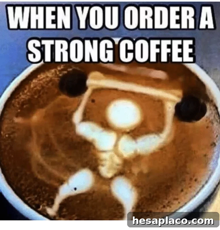 Latte art meme