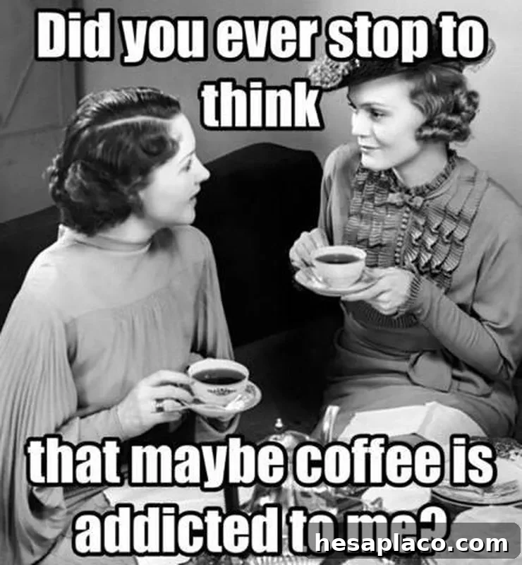 Women drinking coffee