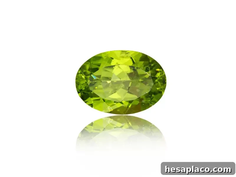 Peridot stone