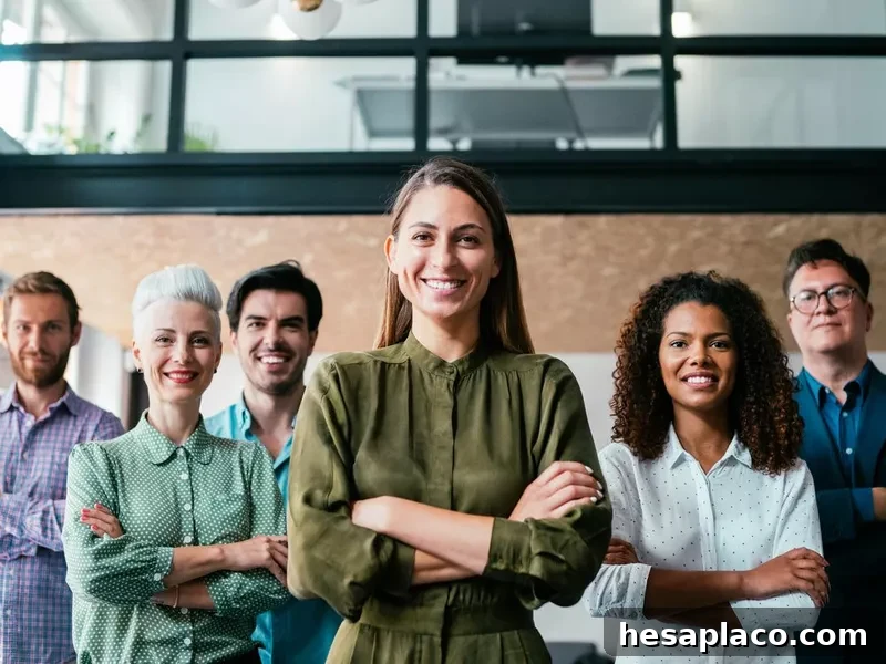 Business team leader
