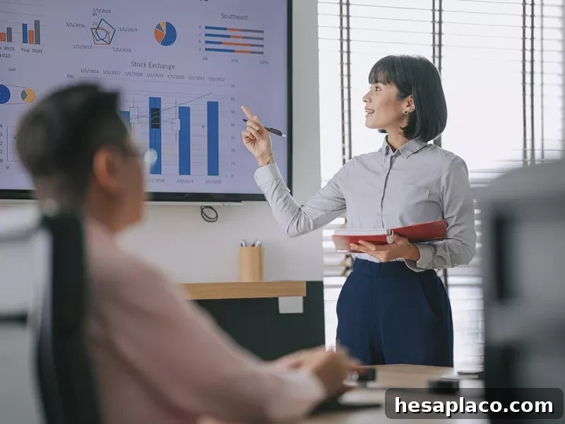 Selling a service at a job interview