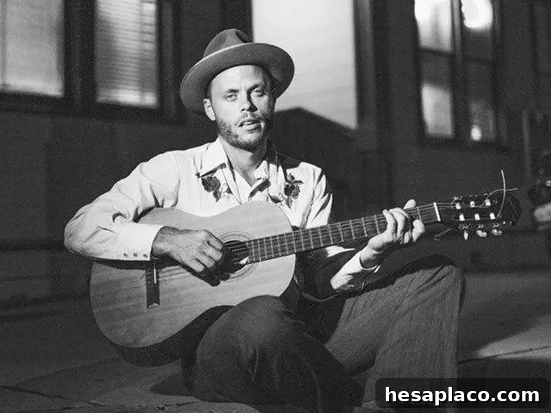 Charley Crocket and guitar