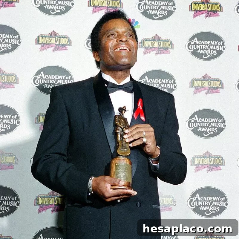 Charley Pride with CMA