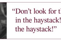 Still Buying the Haystack While I Own the Needles — Winners Revealed