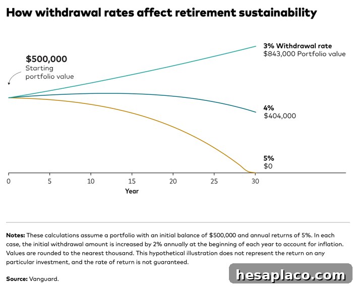 Maximizing Retirement Income: Vanguard Strategies to Boost Your Payouts 2 Chart illustrating retirement income concepts
