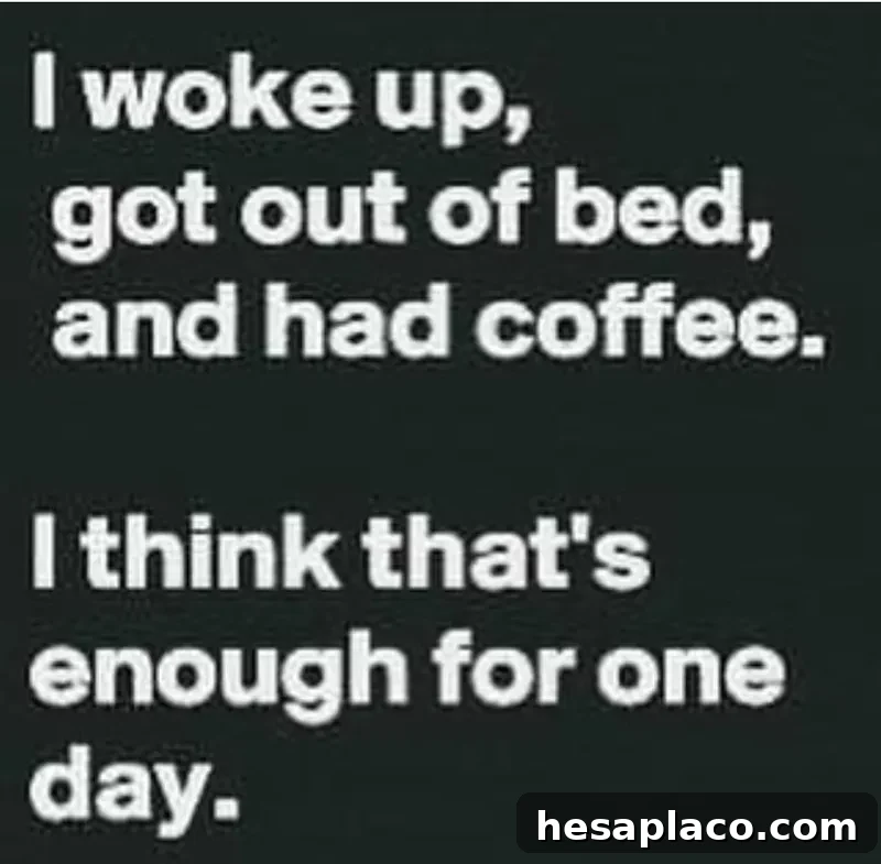 Morning coffee meme