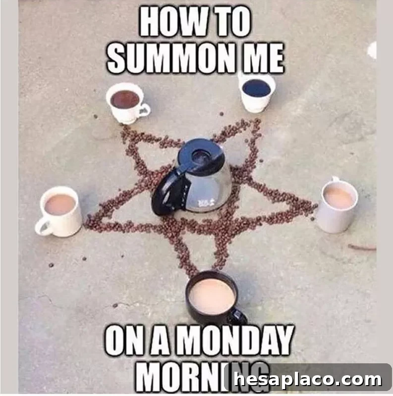 Coffee witchcraft meme