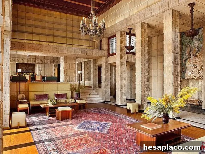 The living room