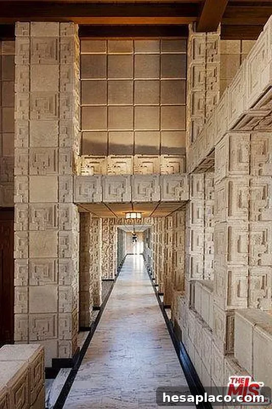 The long hallway