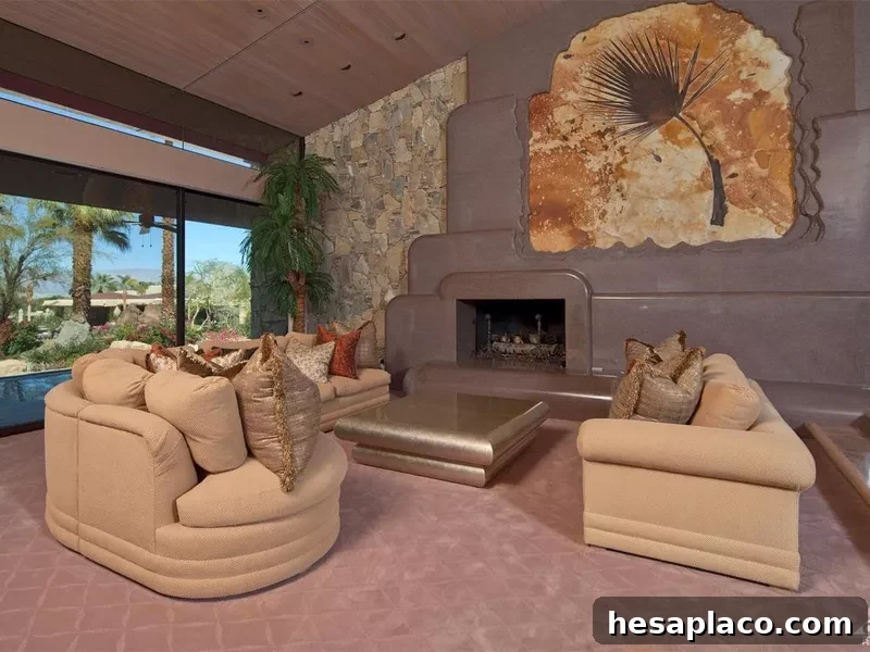 The living room