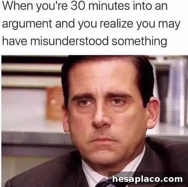 Michael Scott argument meme