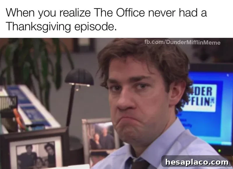 The Office Thanksgiving meme
