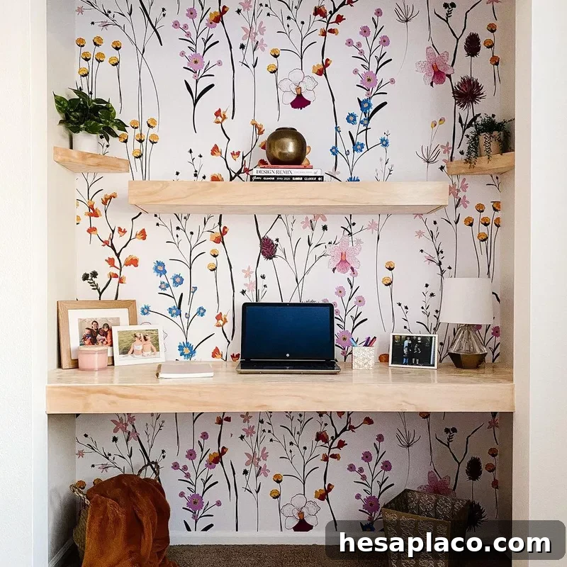 Shelves in cloffice