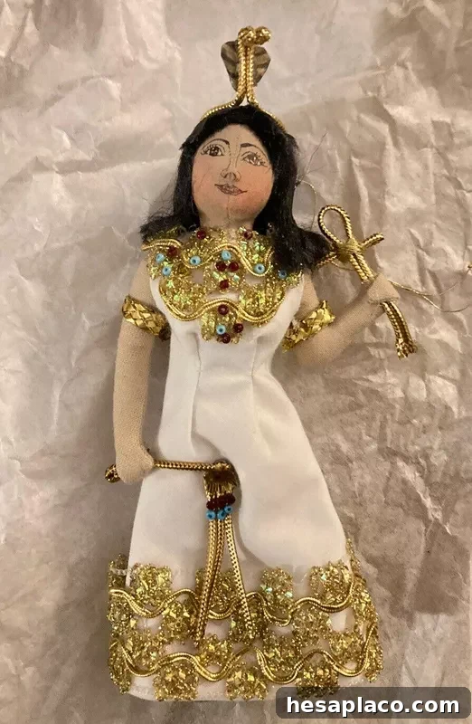 Gladys Boalt Vintage Cleopatra Christmas Ornament