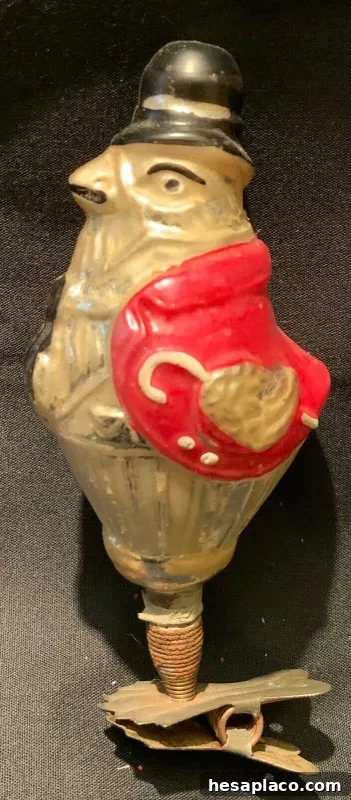 Antique German Weather Bird Ornament