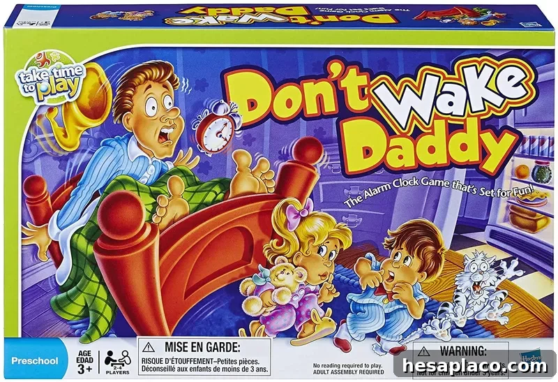 Daddy startled in Don't Wake Daddy