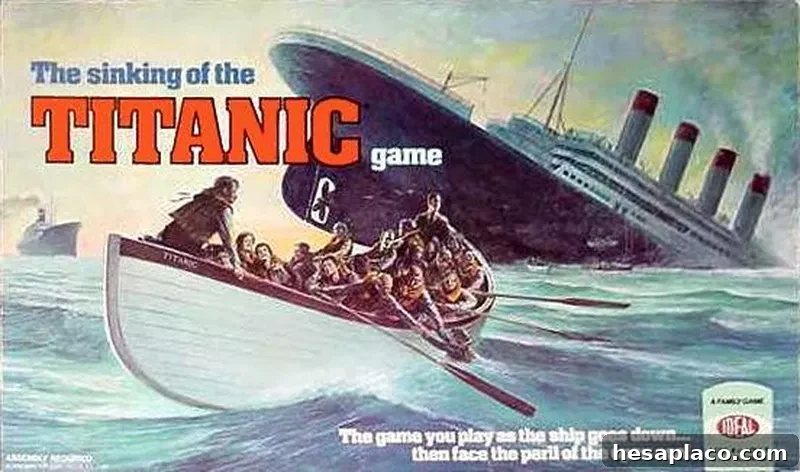 The Sinking of the Titanic board game