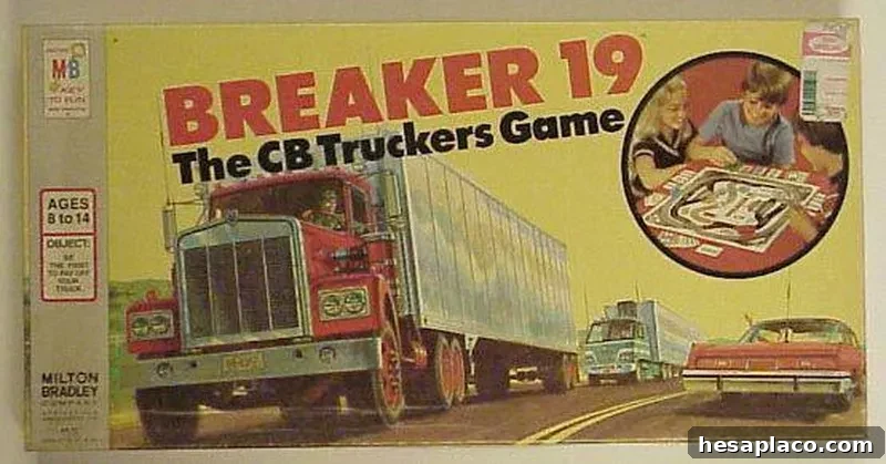 Breakin 19: The CB Truckers Game box
