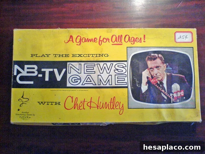 NBC: TV News Game packaging