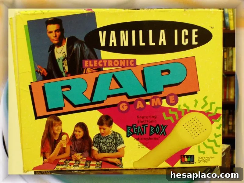 Vanilla Ice Electronic Rap Game box