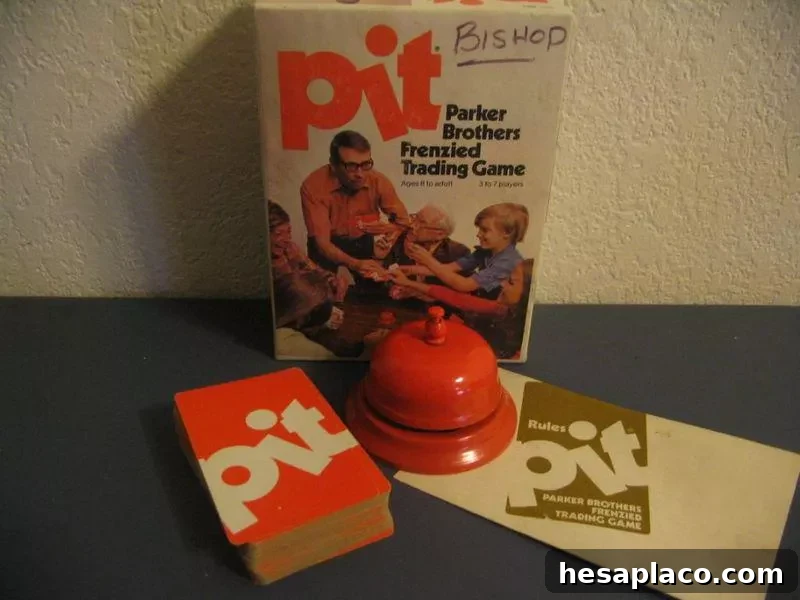 Pit packaging and game pieces