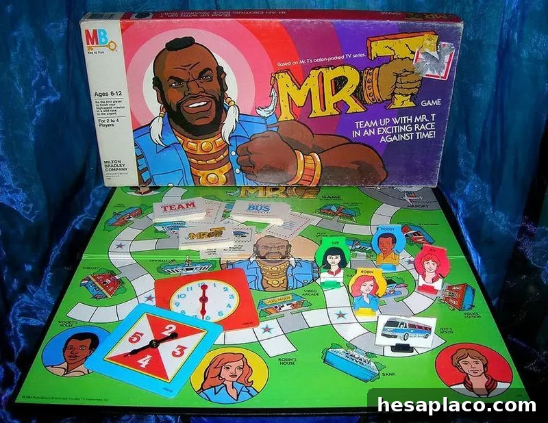Mr. T Game board and box