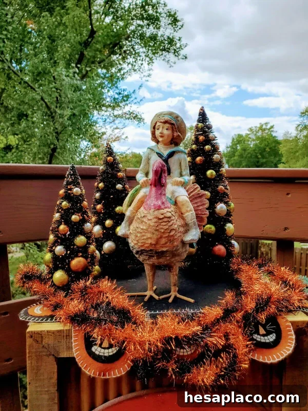Bethany Lowe Thanksgiving Boy