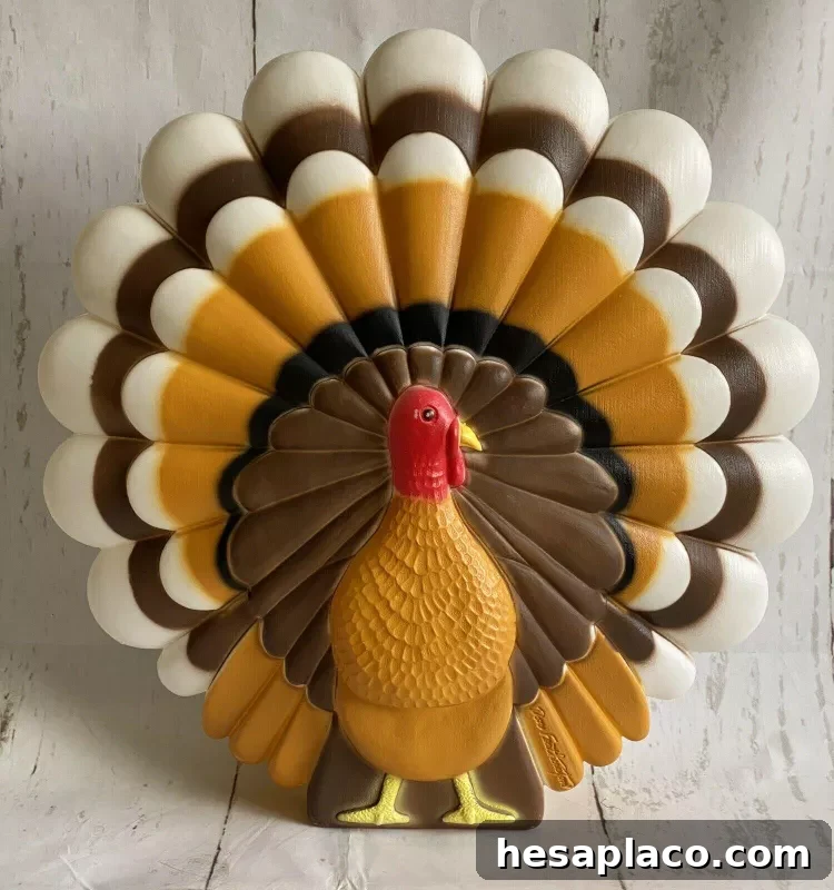 Vintage Thanksgiving Turkey Blow Mold