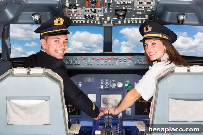Pilots looking back