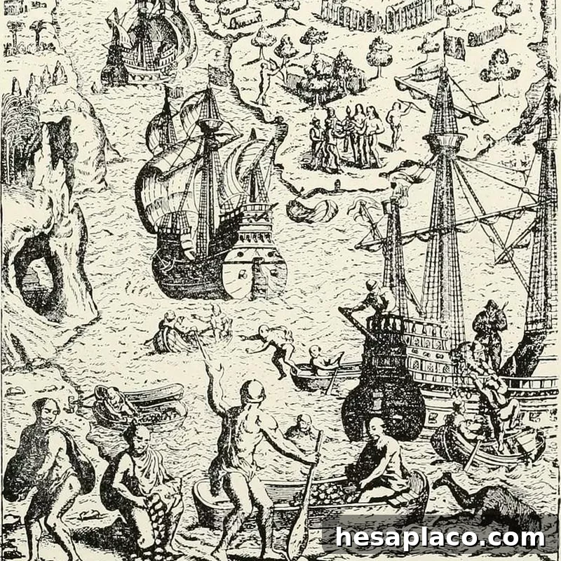 Native Americans meet Europeans