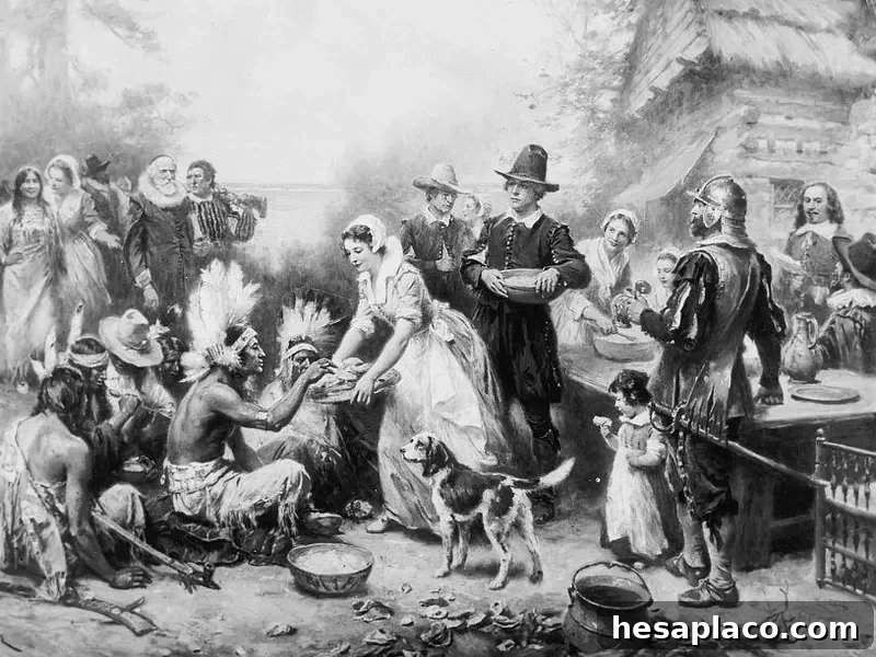 The first Thanksgiving