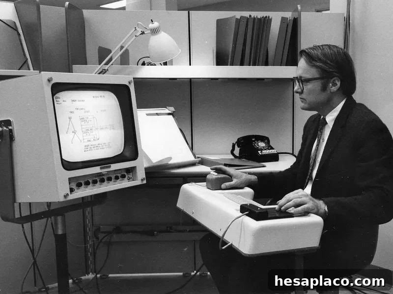 Early Computer Mouse, 1968