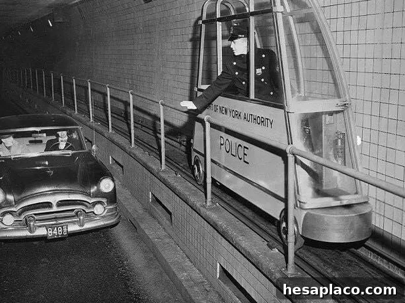 New York tunnel police officer