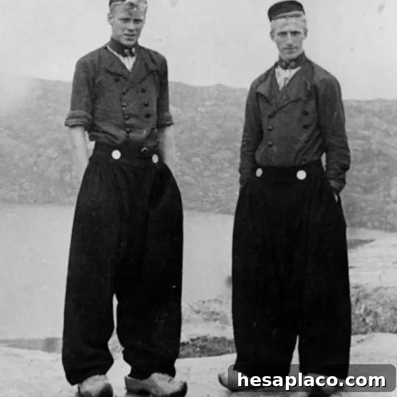 Men in Traditional Dutch Dress