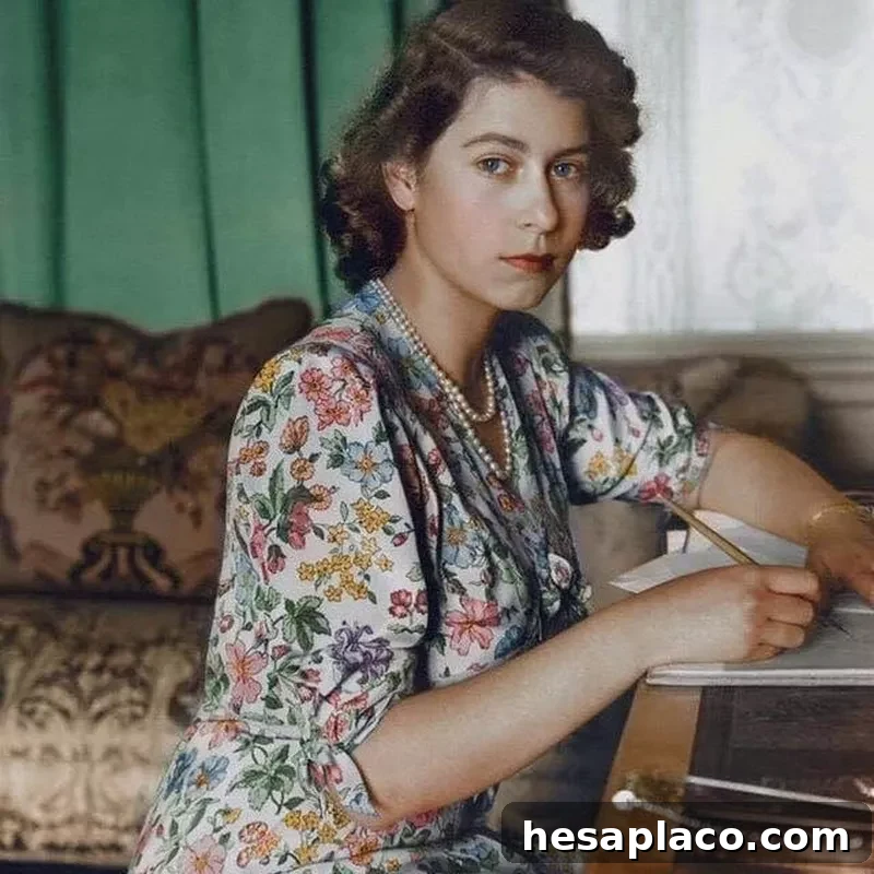 Young Queen Elizabeth