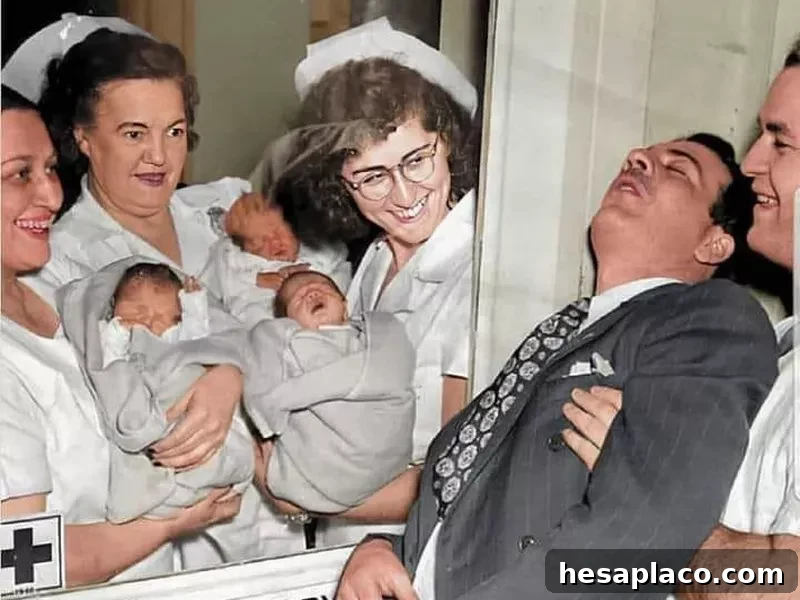 Dad of triplets