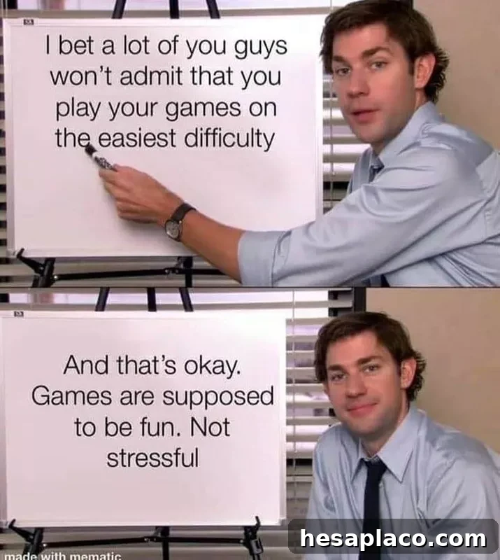 playing games for fun