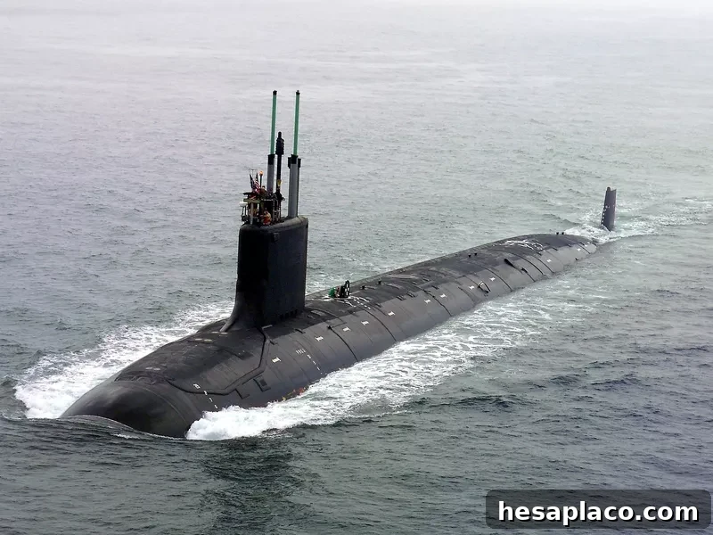 Nuclear-powered naval submarines