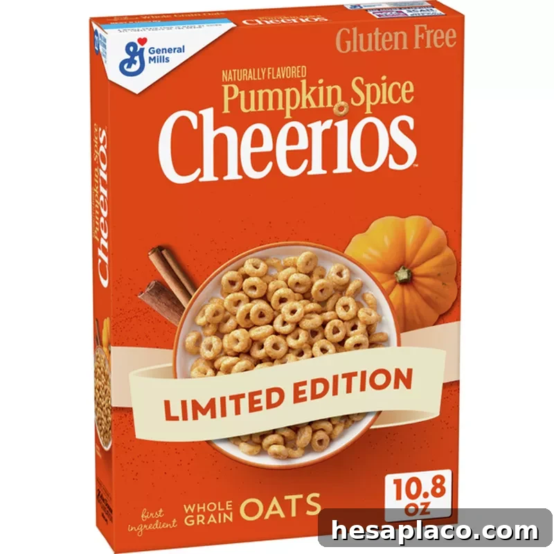 Pumpkin Spice Cheerios